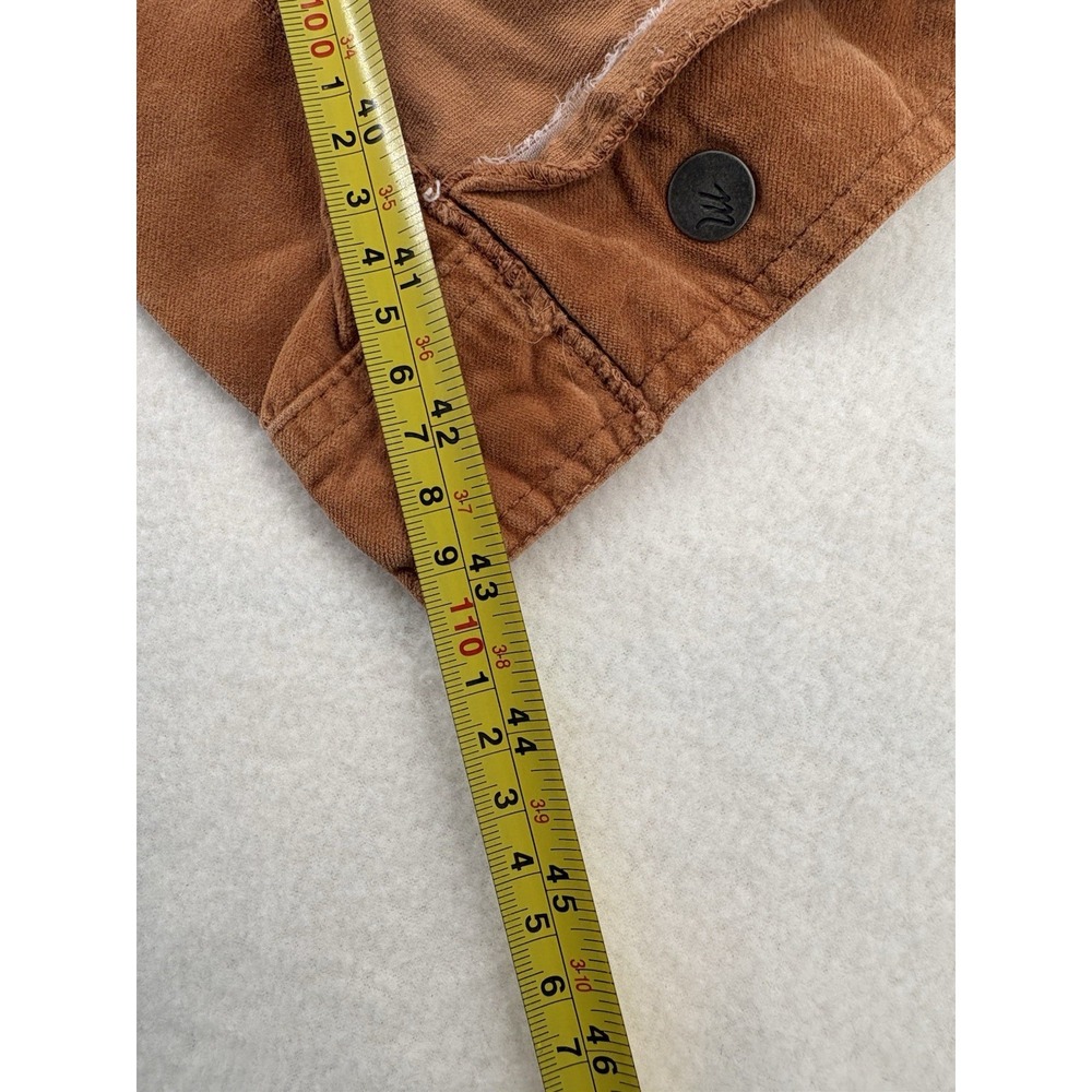 Madewell Sued Mini Skirt Caramel Brown Size 6 - Picture 10 of 15